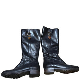Coach leather  boots